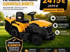 Stiga Estate 384 sodo traktoriukas 2415 €