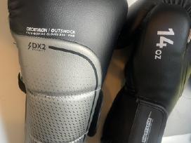 Decathlon bokso pirštinės 12 ir 14 Oz