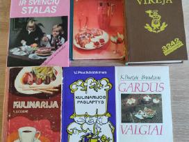 Receptų knygos 6 vnt.