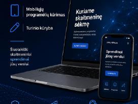 Svetainių, e-shop, app sprendimai bei jų turinys