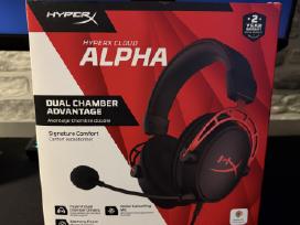 Hyperx cloud alpha ausinės