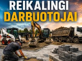 Įmone ieško darbininkų prie gerbūvio darbų