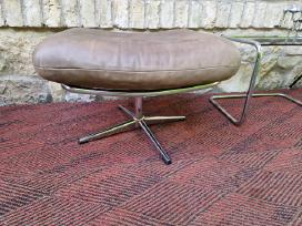 Vintažinis mid century Bauhaus st.pakojis/pufas
