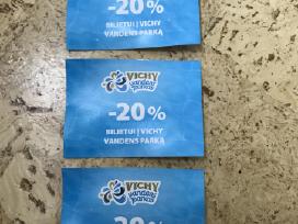 Vichy vandens parko nuolaidų kuponai