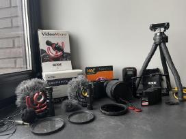 Sony Zv-e10 + Sigma 16mm F1.4 kameros komplektas