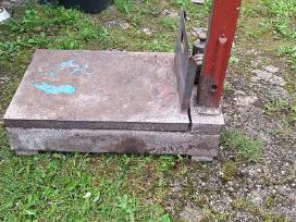 Senos mechaninės platforminės svarstyklės