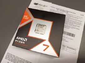 Naujas Amd Ryzen 7 9800x3d su Lt garantija
