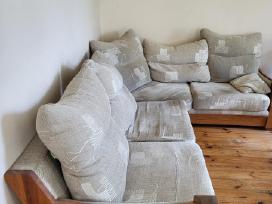 Parduodama ąžuolinė sofa