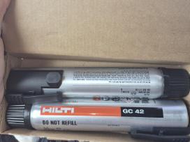 Hilti Gx3 Gc42 dujų balionėliai