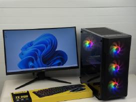 Pilnas Pc Komplektas Rx 5700xt Ryzen 5 + Msi 180hz