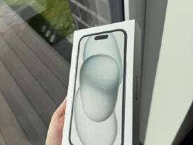 iPhone 15, juodas, 128gb