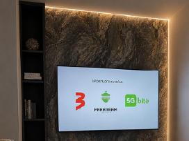 Samsung Oled 77 (195 cm) + garantija + laikyklis