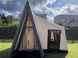 Skelbimo 'Prabangi ir erdvi pripučiama glamping palapinė' paveikslėlis