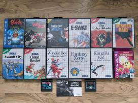 Mega Drive, Master System, Game Gear žaidimai