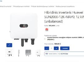 Huawei hibridinis inverteris kaupiklis 12kw 15kwh