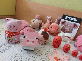 Vaikiškų žaislinių paršelių kolekcija