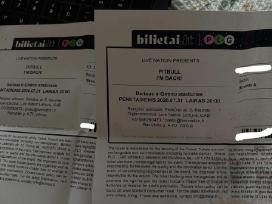 2 stovimi bilietai į Pitbull koncertą Kaune
