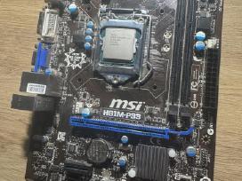 Msi H81m-p33 + Intel Celeron G1840 + Intel aušintu