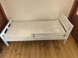 Vaikiška lovytė 160x70 Ikea Kritter su čiužiniu