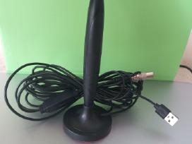 Dvb-t2 kambarinė TV antena su stiprintuvu
