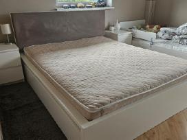 Ikea Malm lovos rėmas su dviem stalčiais 160x200