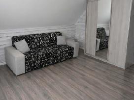 Svetainės baldų komplektas sofa-lova ir du fotel