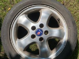 Saab ratlankiai su padangomis