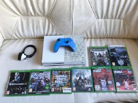 Xbox one S 1tb ir 8 zaidimai