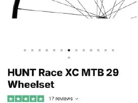 Hunt Race XC MTB 29 Wheelset