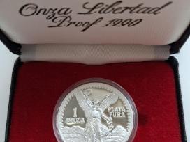 Meksikos Libertad, 1oz 999 sidabras.