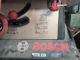 Isilginio pjovimo staklės Bosch Pts10