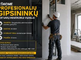 Ieškome Pro Gipso Kartono Montuotojų