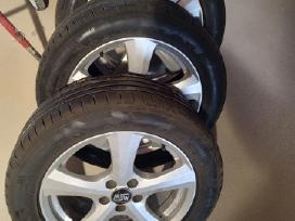 Lengvo lydinio ratlankiai R17 su Dunlop padangom