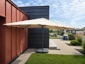 Skėtis nuo saulės 330240 cm su pagrindu