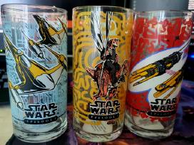 Star Wars: Episode I stiklinės (3 vnt. rinkinys)