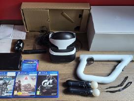 Playstation 4 v2 vr labai didelis komplektas