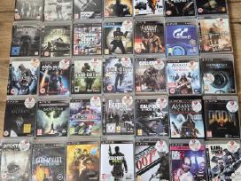 Žaidimų konsolė PS3 su žaidimais