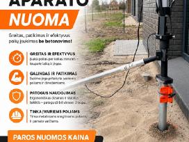 Sraigtiniu Poliu isukimo aparatas 35eu