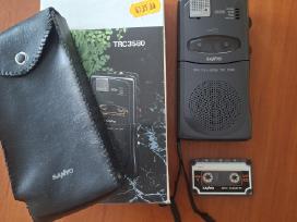 Diktofonas Sanyo Trc 3580 su kasete
