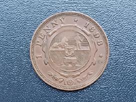 1 penny 1898m. Pietų Afrika.