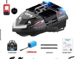 Flytec V802 Pro pašarų laivelis su GPS + Echolotas