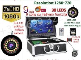Povandeninė kamera. Aukštos raiškos Full HD