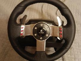 Logitech vairas G27 (su pilna komplektacija)