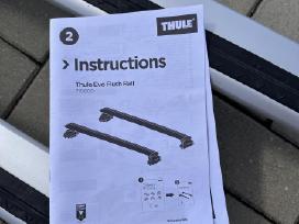 Thule Wingbar EVO 118 + Flush Rail + raktai