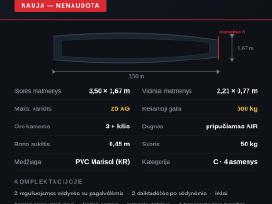 Pripučiama valtis Gladiator E350 Air – Nauja