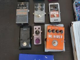 Parduodu gitaros ir boso efektų pedalus
