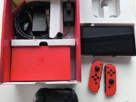Atrištas Nintendo Switch Oled 256gb su žaidimais