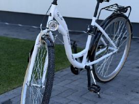 Dviratis Azimut City Lux 28" 2023 Baltas-juodas