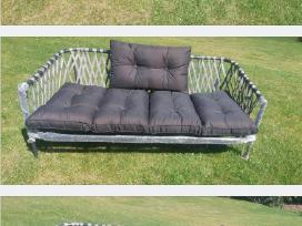 Lauko sofa. Lauko dvisėdis. Du modeliai