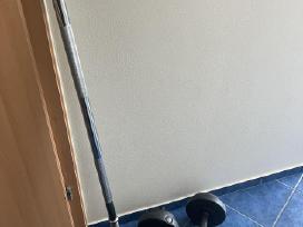 Štanga ir 2 hanteliai